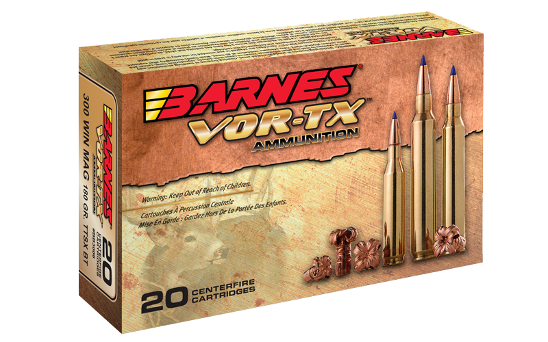 Barnes Vor Tx 308 Win 168gr Ttsx Cartridges 20pk