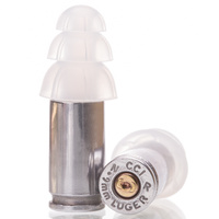 Bullet Ear Plugs - 9mm