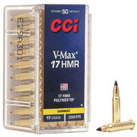 CCI 17HMR 17gr V-MAX 2550fps (50PK)