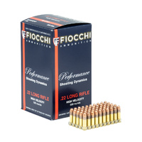 FIOCCHI 22LR 38GR CPHP COPPER PLATED HOLLOW POINT (50Pkt)