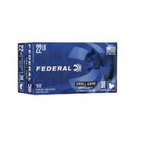 Federal 22LR 38gr HP HV Game-Shok 1260fps