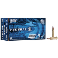 Federal Varmint & Predator 17 Hornet 20gr