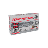 Winchester Super X 223 Rem 55gr BTHP