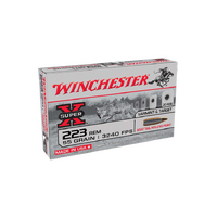 Winchester Super X 223 Rem 55gr BTHP
