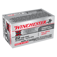 Winchester Super X 22WMR 40gr FMJ