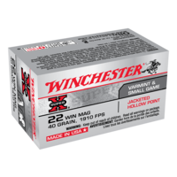 Winchester Super X .22WMR 40gr JHP (50PK)