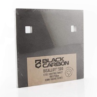 Black Carbon 12mm Square Series Large Target 150x150