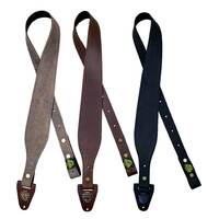 Colonial Tapered suede backed, foam padded cowhide sling 60mm Brown