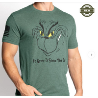 Grunt Style Grinch Grows Heather Green