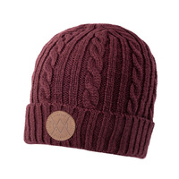 Twin Peaks Beanie Burgendy