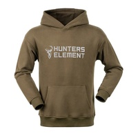 HUnters Element  Block Hoodie Khaki SzM