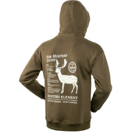 Hunters Element Hunters Guide Hoodie Khaki SzS
