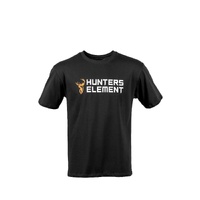Hunters Element Block Tee Black Large