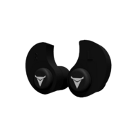 Decibullz Custom Moulded Earplugs Black