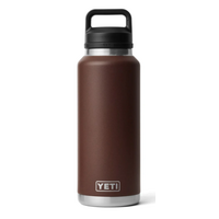 YETI Rambler 46oz Bottle Chug Wetlands Brown