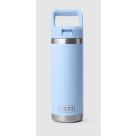 YETI Rambler 18oz C Straw Bottle Big Sky Blue