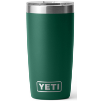 YETI  Rambler 10 oz Tumbler MS Black Forest Green