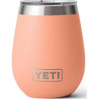 YETI Rambler 10oz Wine Tumbler MS Lowcountry Peach