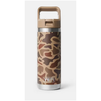 YETI  Rambler 18 oz Straw Bottle Wetlands Camo