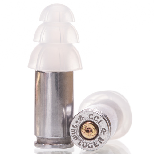 Bullet Ear Plugs - 9mm