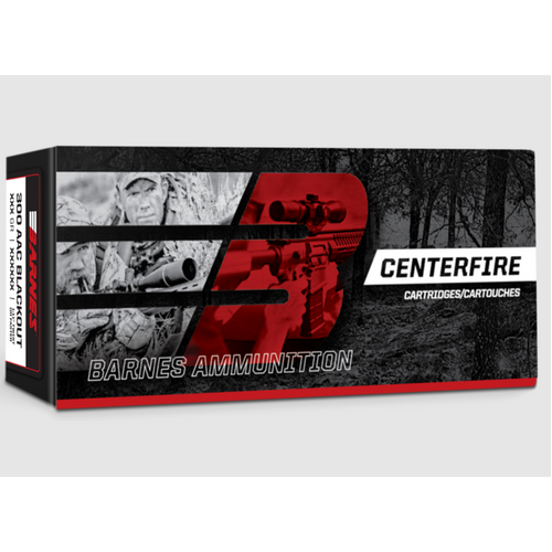 BARNES AMMUNITION 300BLK 115GR JHP SIERRA (125RDS)