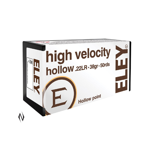ELEY 22LR HIGH VELOCITY HP 1250FPS