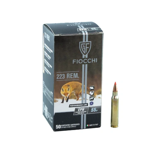 FIOCCHI 223 REM 55GR VMAX (50Pkt) 55GR POLYMER TIP