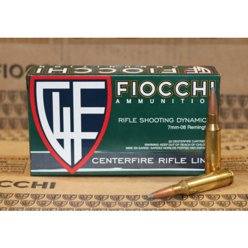 Fiocchi 7MM-08 139gr SP Interlock Boat Tail (20PK)