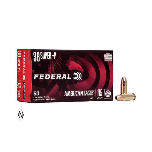 FEDERAL 38 SUPER 115GR HP AMERICAN EAGLE