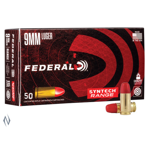 Federal 9MM Luger 124gr TSJ Syntech Jacket