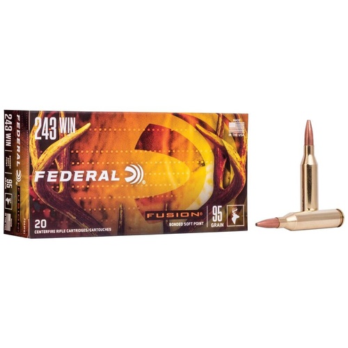 Federal Fusion 243 Winchester 95gr