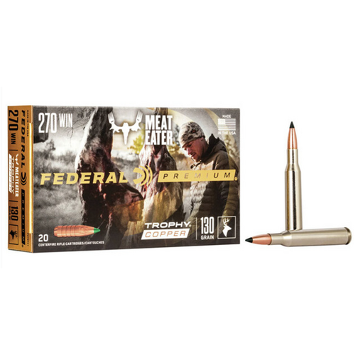 Federal Premium 270 Winchester 130gr Trophy Copper
