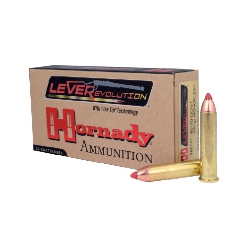 Hornady .45-70 Government 250 gr Monoflex Leverevolution Ammo (20PK)