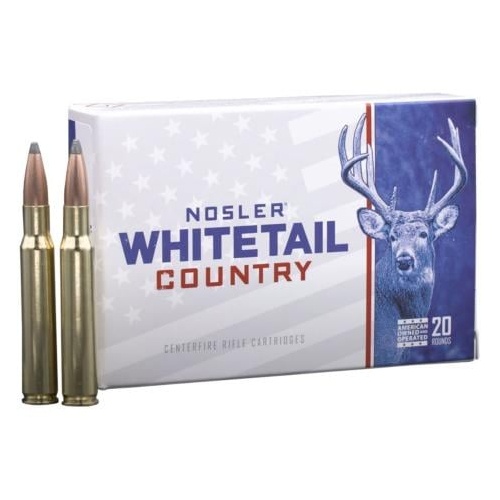 NOSLER WHITETAIL AMMO 7MM-08 140GR SB SP