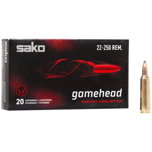 Sako 22-250REM 55gr Gamehead