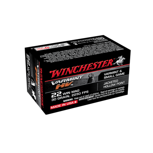 Winchester Power Point.22WMR 45gr HP 1760fps
