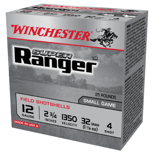 Winchester Super Ranger 12G 4 2-3/4" 32gm (25PK)