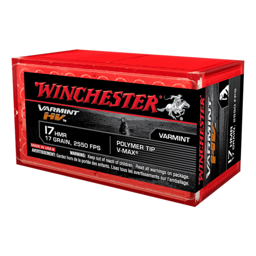 Winchester Varmint 17HMR 17gr HV (50PK)