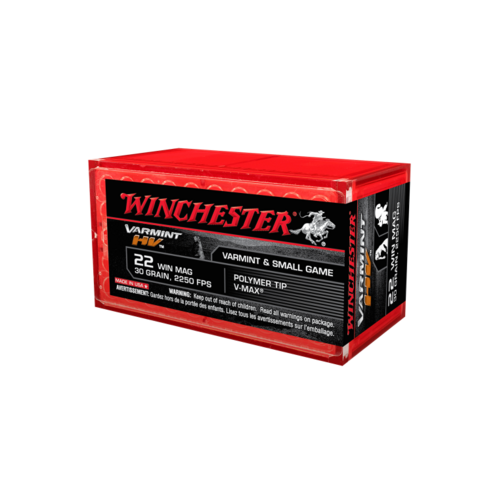 Winchester Varmint HV 22WMR 30gr V-Max (50PK)
