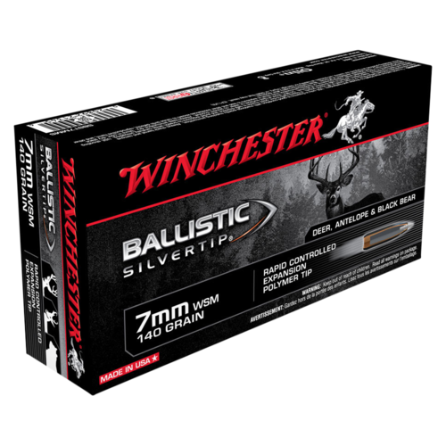 Winchester Ballistic Silvertip 7MMWSM 140gr PT (20PK)
