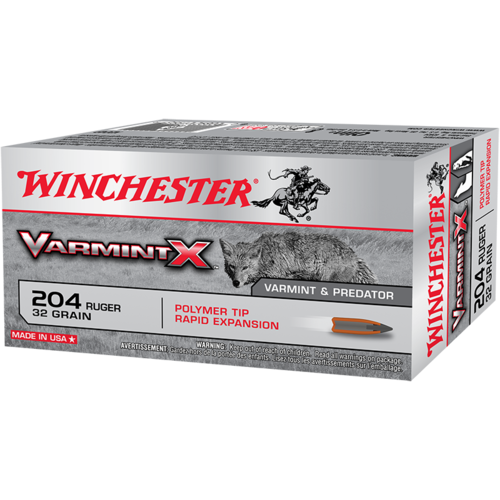 Winchester Varmint X .204 Ruger 32gr PT (20PK)