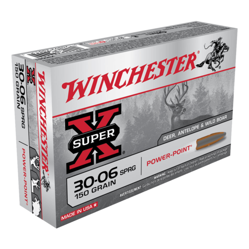 Winchester Super X 30-06SPRG 150gr PP (20PK)