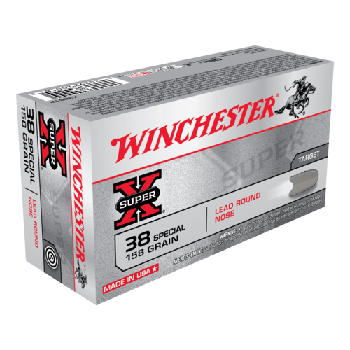 Winchester Super X 38Special 158gr LRN