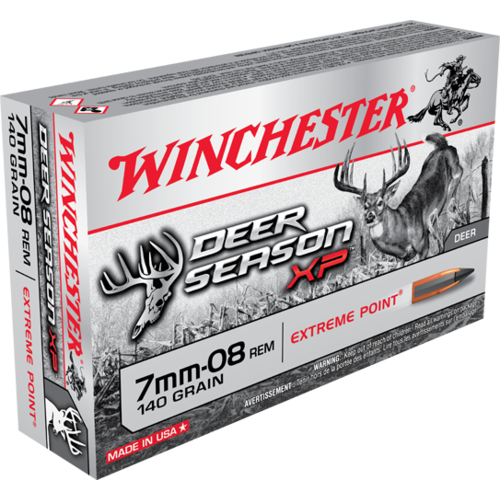 Winchester Deer Season 7MM-08 140gr XP (20PK)