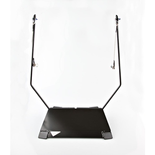 Black Carbon Free Standing "IVO" Target Stand (Plus Arms and Chain Kit)