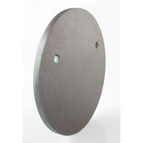 250mm Round Gong 12mm - BISALLOY®500 Steel Target by Black Carbon