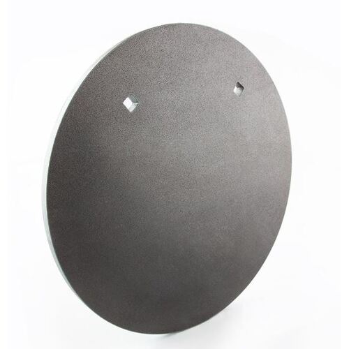 350mm Round Gong 12mm - BISALLOY®500 Steel Target by Black Carbon