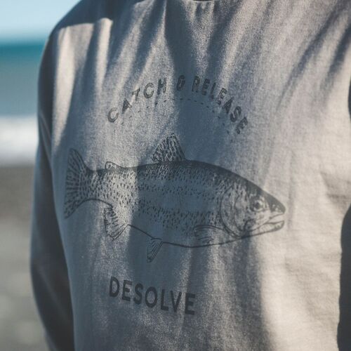Bow LS Tee Grey Size M