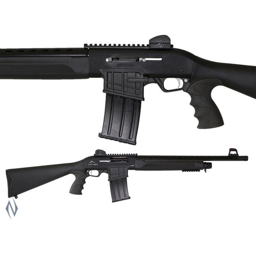 Adler B230 12G 20" Straight Pull Shotgun 5 Shot 2x Mags