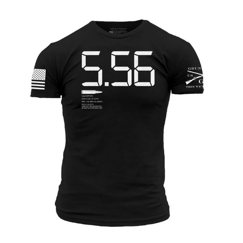 GRUNT STYLE 5.56 T-Shirt Black SzM